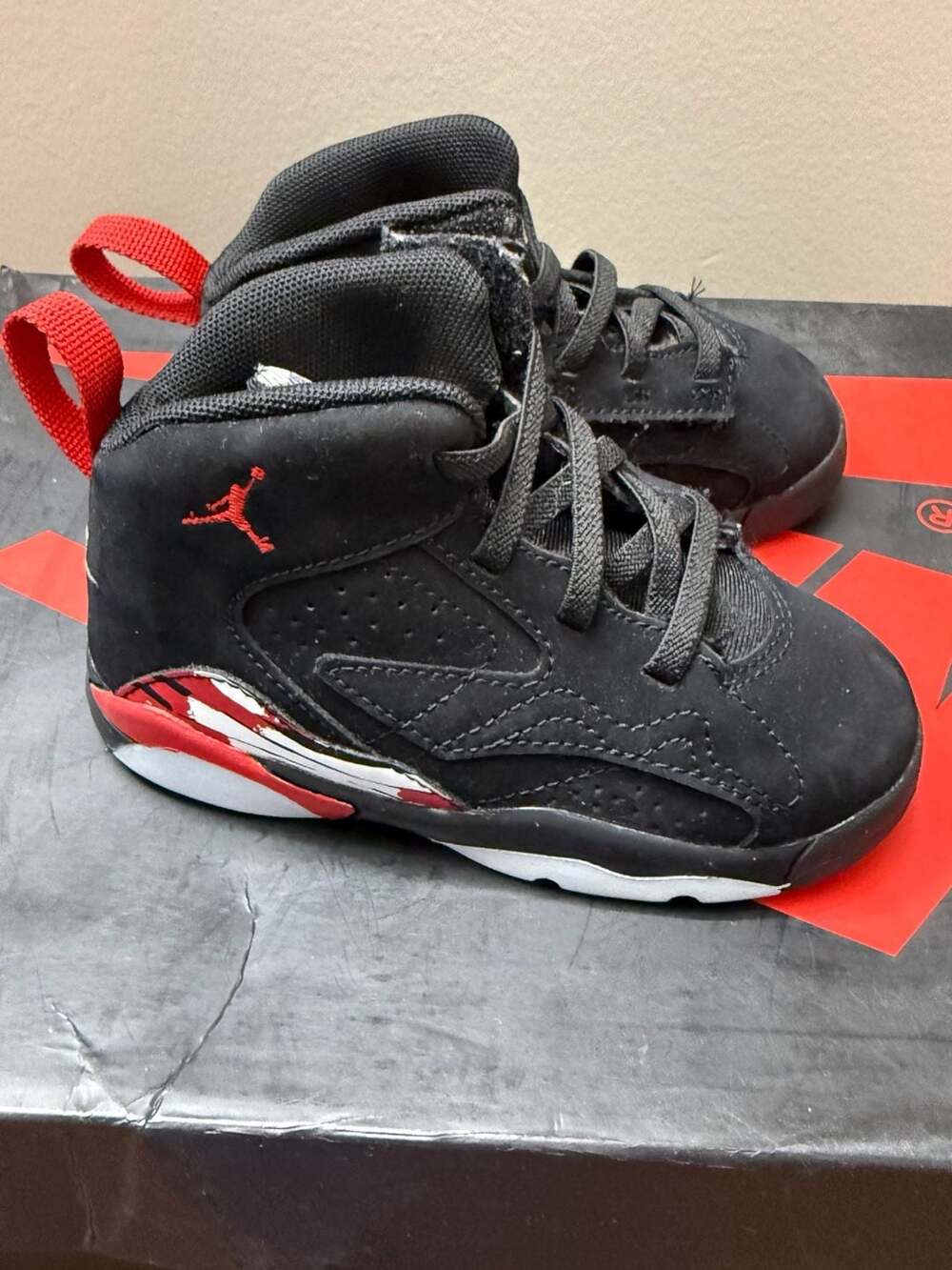 Jordan Jumpman MVP Toddler Sneakers Black/Red